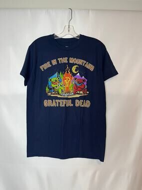 Grateful Dead Liquid Blue “Fire in the Mountain” Tee — M